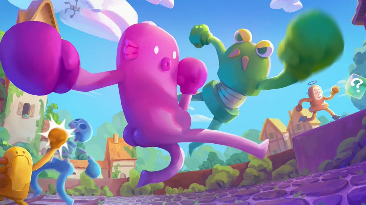 Take a look at gameplay for Bare Butt Boxing, the upcoming chaotic multiplayer brawler game. 🍑