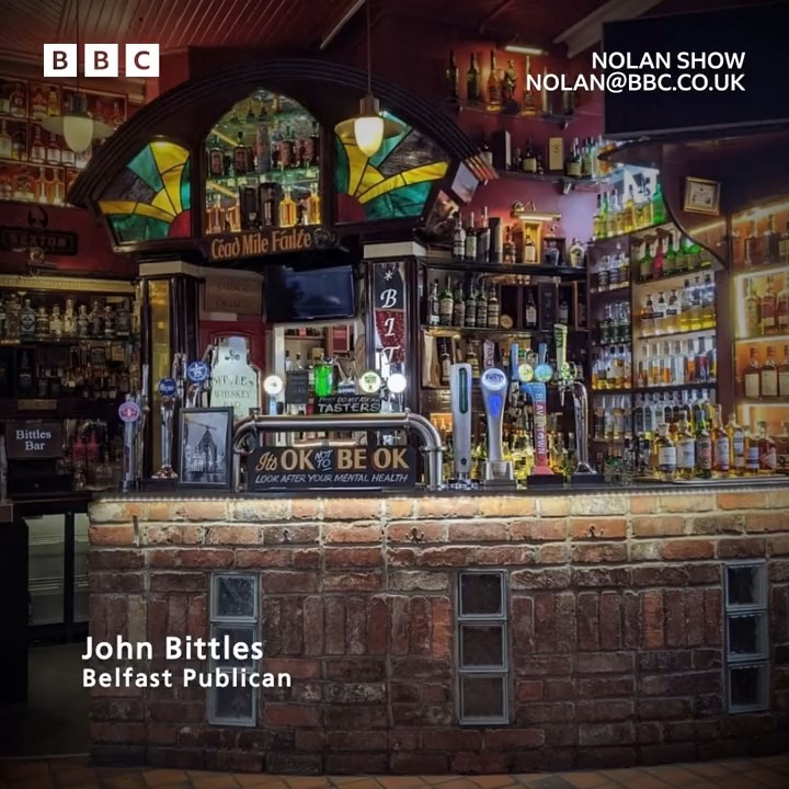 "It's all about the pints... we want people in drinking pints!" - Belfast bar owner defends business over refusing to serve a customer a soft drink Podcast ๐ฒ BBC Sounds