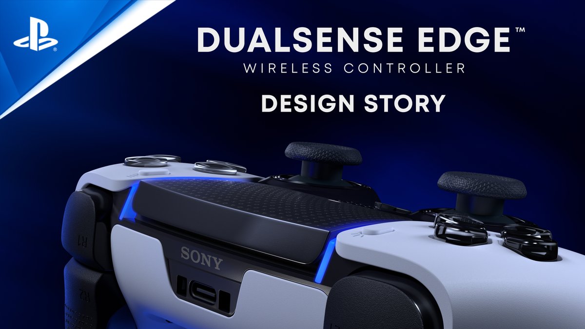 1. Watch a new video showcasing the DualSense Edge wireless controller design history. 2. Read a hands-on report diving deeper into its customization options: