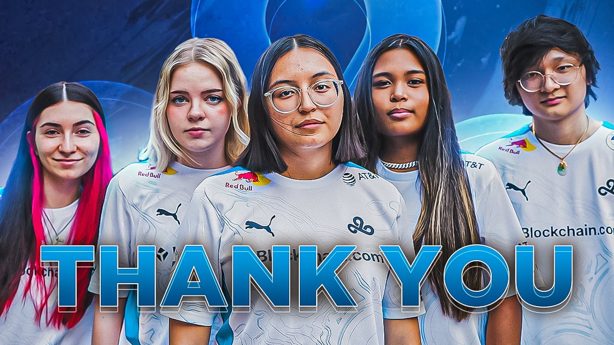 A legacy of excellence, dominance, and 6x Championships. Thank you Cloud9 White. 💙