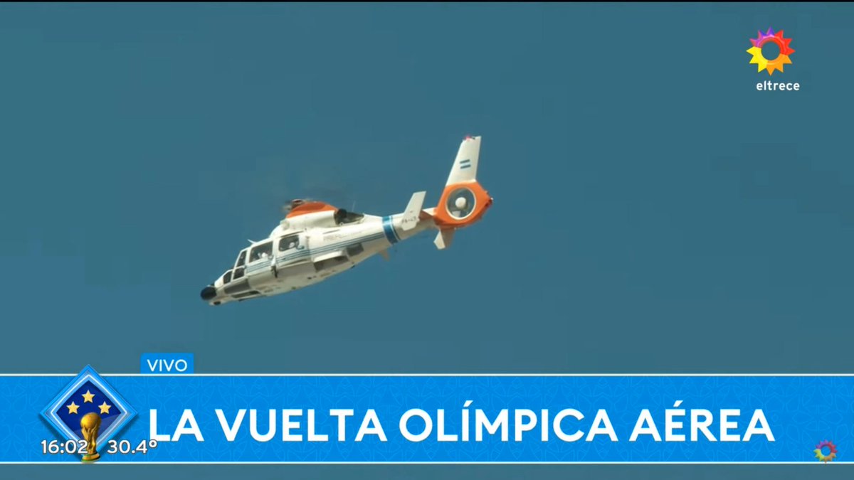 "Helicóptero": Por el regreso de la #SeleccionArgentina al predio de la AFA