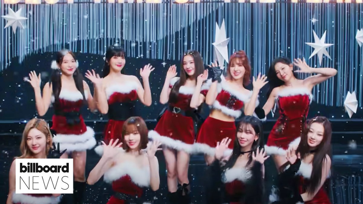 Red Velvet and aespa’s “Beautiful Christmas” tops this week's #HotTrendingSongs Powered by @Twitter chart. #BillboardNews