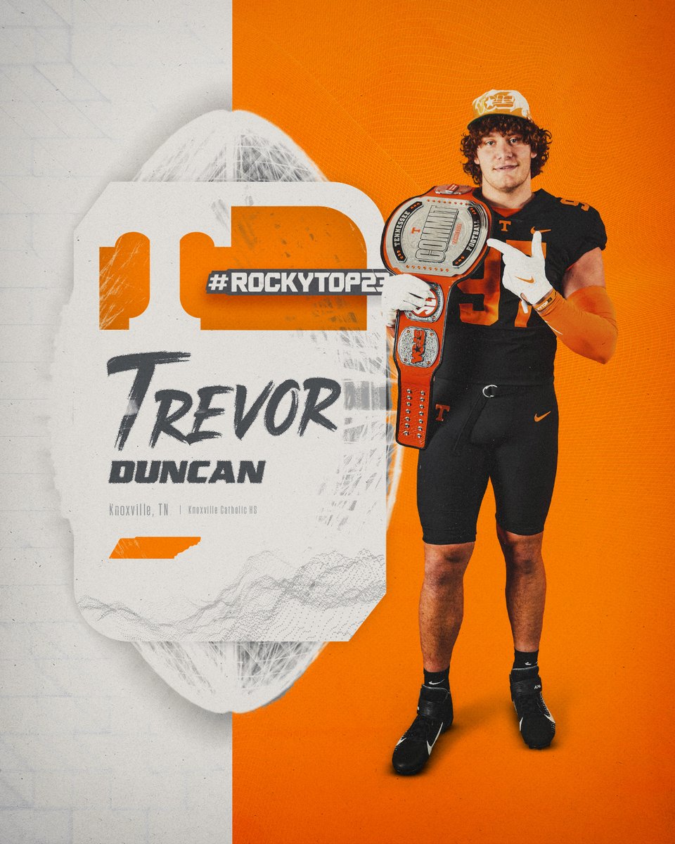 Home sweet home! Homegrown defensive weapon Trevor Duncan | #RockyTop23 🍊