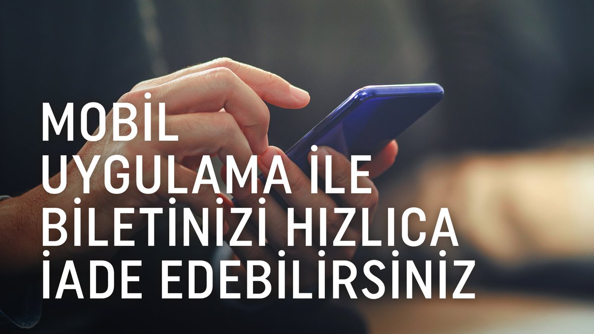 ✈️ Uçuşlarınızla ilgili beklenmedik durumlar yaşandığında mobil uygulamamız üzerinden saniyeler içinde biletinizi iade edebilirsiniz! Konforlu bir seyahat deneyimi için şimdi mobil uygulamamızı indirin. 👇 #TürkHavaYolları