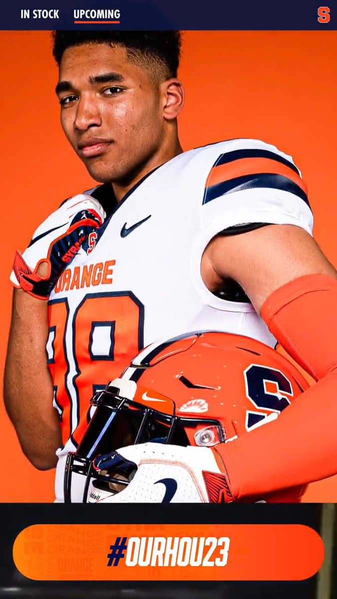 Keeping him h🍊me. From Albany to 'Cuse, David Clement is officially Orange ✍️