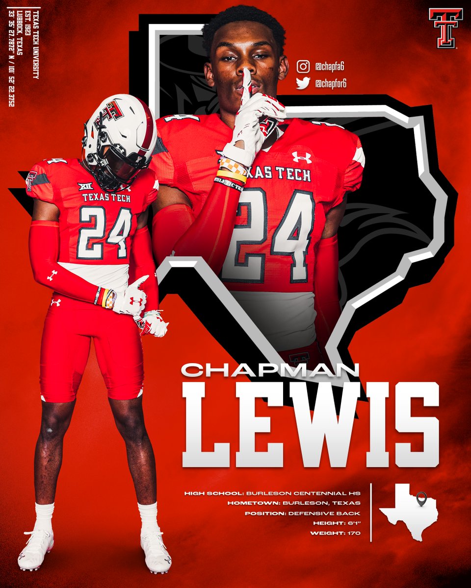 Adding a ballhawk from DFW to our secondary 🙌 Welcome to the family, Chapman Lewis🌵 ‘23‼️ #WhatsNexŦ | #WreckEm