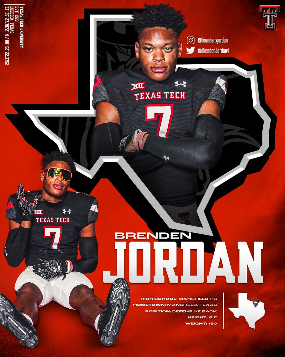 A physical presence from DFW is joining the secondary 👊 Welcome to the family, Brenden *BJ* Jordan 🌵‼️ #WhatsNexŦ | #WreckEm