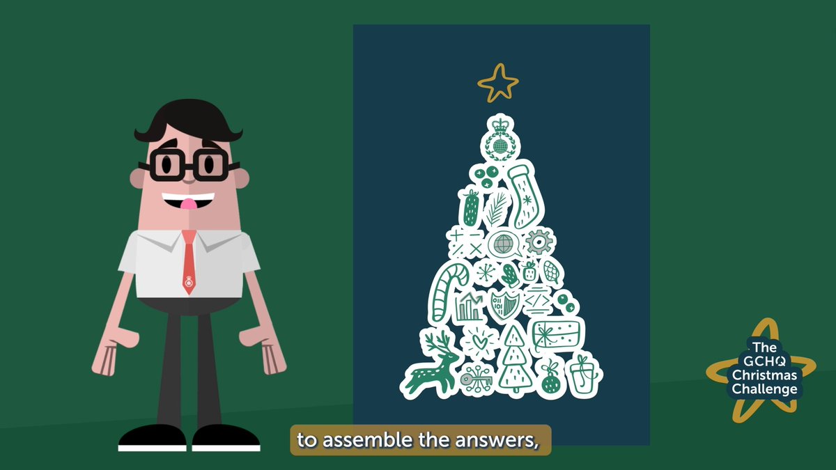 This time last week we unveiled the 2022 #GCHQChristmasChallenge! To complete it you'll need to call upon many of the different skills we use here at GCHQ. Here's our Chief Puzzler, Colin, to show you the ropes. Download it here ⬇️