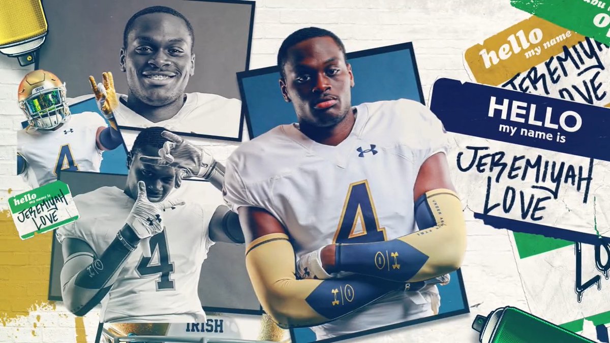 𝐂𝐨𝐧𝐟𝐢𝐝𝐞𝐧𝐜𝐞 Jeremiyah Love believes in Notre Dame that’s why he’s coming home. #ThinkBig x #GoIrish