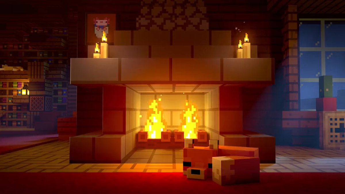 Turn your screen into a relaxing Minecraft moment, unwind with our Soothing Scenes playlist. 😌