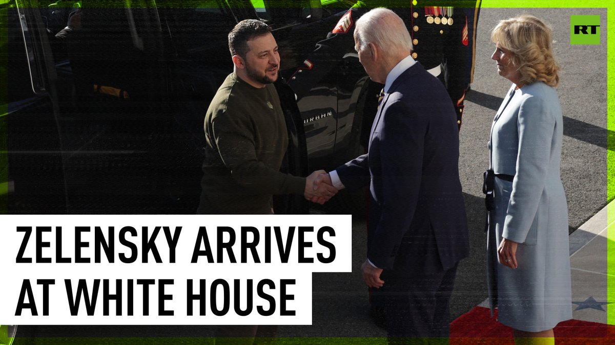 ❗️Biden meets Zelensky at the White House Follow us on Rumble: