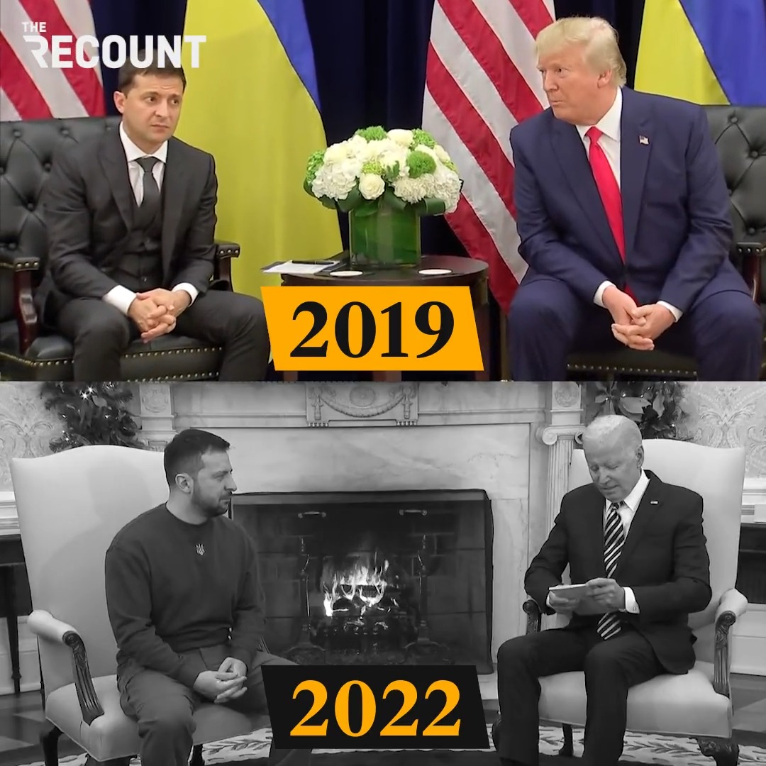 Zelenskyy and U.S. presidents: Before vs. after Russia’s invasion