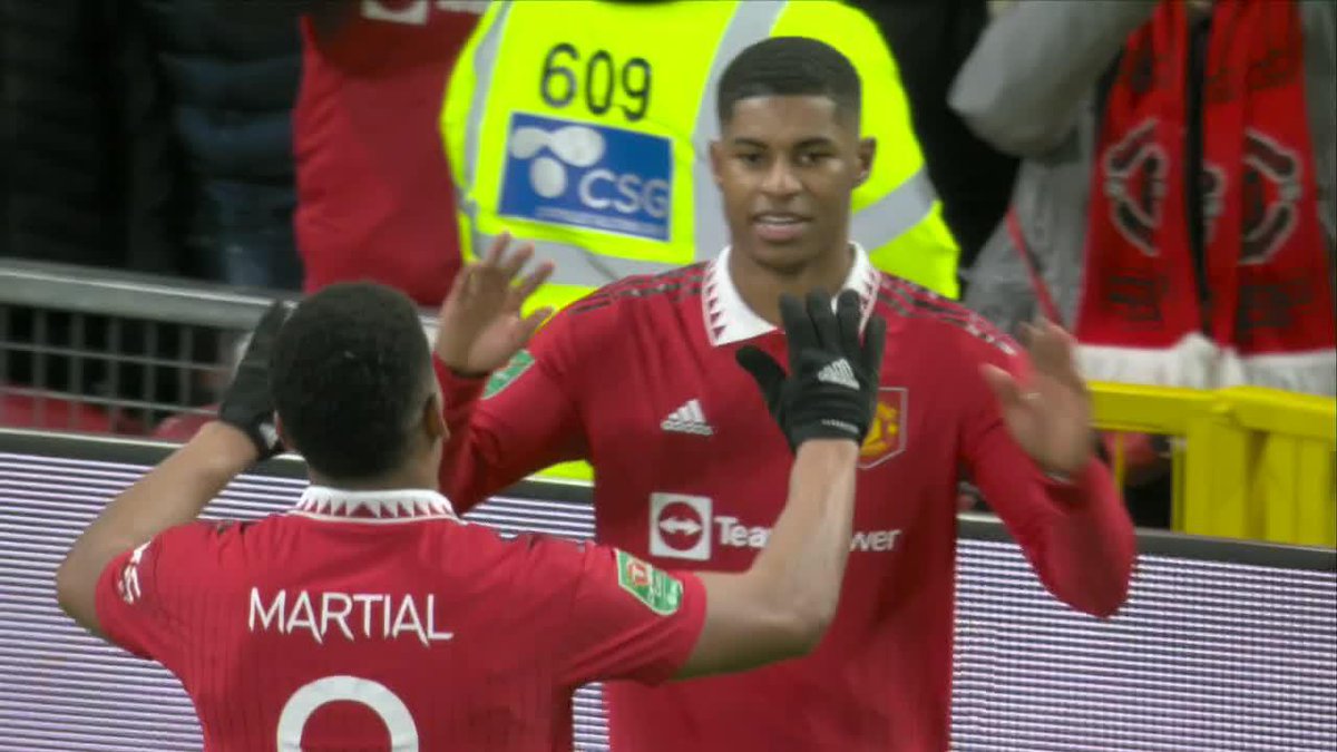 THIS SOLO GOAL FROM MARCUS RASHFORD 😲