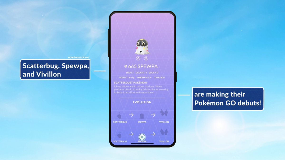 Learn how you can encounter Scatterbug and collect Vivillon from around the world!