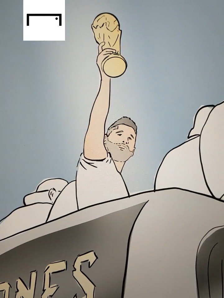 Estaba escrito. Este siempre iba a ser el Mundial de Messi 💙