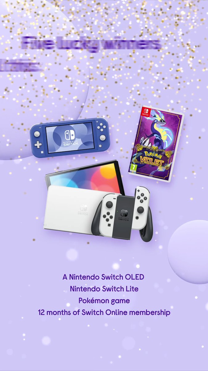 Grab a cuppa, it's Techmas Day 9! 🎅 Get your game on for the whole family with a Nintendo Switch OLED, Nintendo Switch lite and a copy of Pokemon Scarlet or Violet 👾 Check Sam Thompson out in his secret location to win 👉