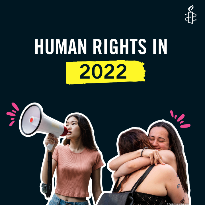 Since 1961, Amnesty has empowered people like you to take action for a better world. Whatever happens in 2023, together, we can make a difference. Here's a snapshot of what you've made possible in 2022 ⬇️
