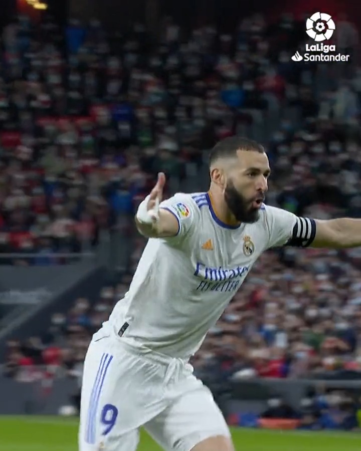 Name me ONE other striker in the world that scores this goal. Literally no one else but Benzema scores this.