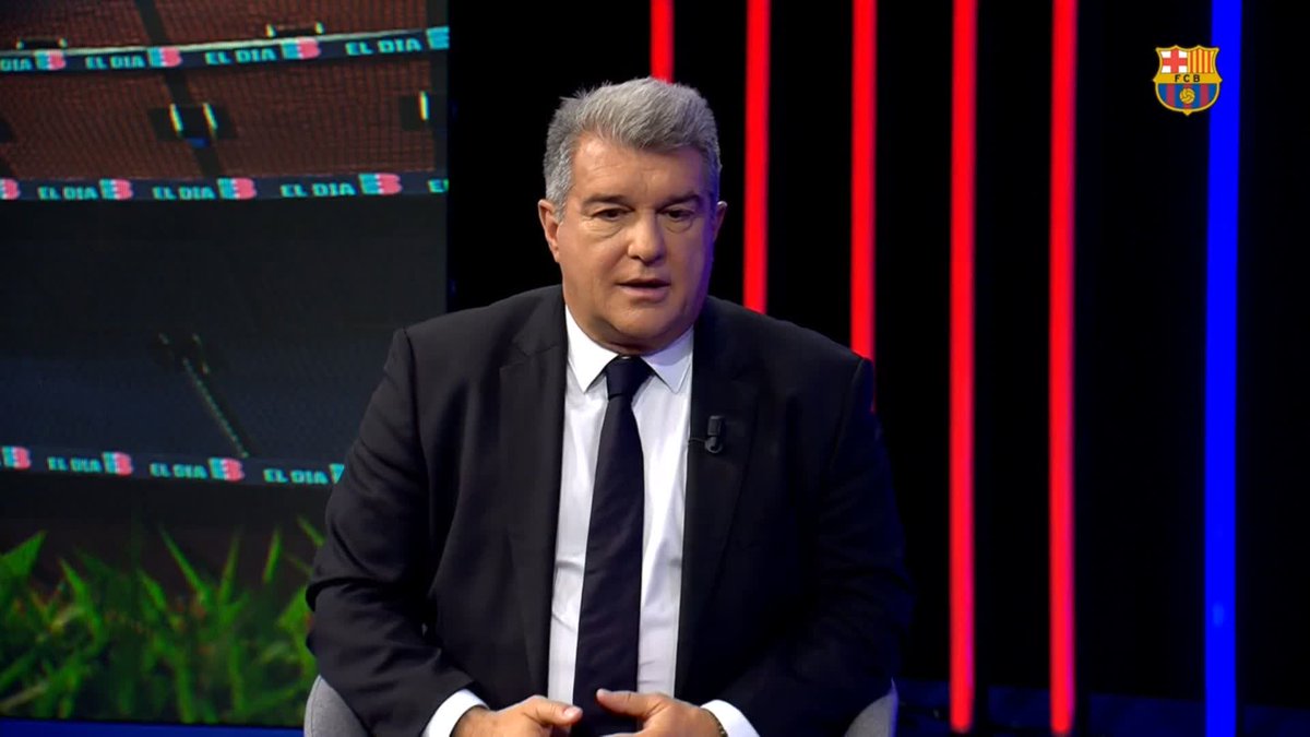 🔈 Joan Laporta Estruch, sobre Messi: "Estoy convencido que su corazón es culer"