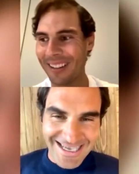 Fedal is FOREVER! ๐๐ Check out Rafa Nadal's Instagram Live session with Roger Federer ๐ฒ