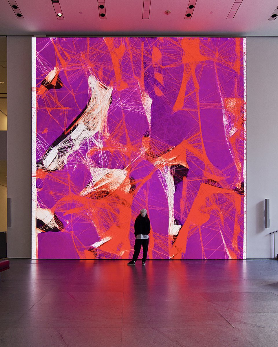 “Unsupervised pulls us into a strange world of collective art histories as imagined by a dreaming machine — and provides a moment of meditation on new modes of perception and sensation.” Refik Anadol on his installation at MoMA →
