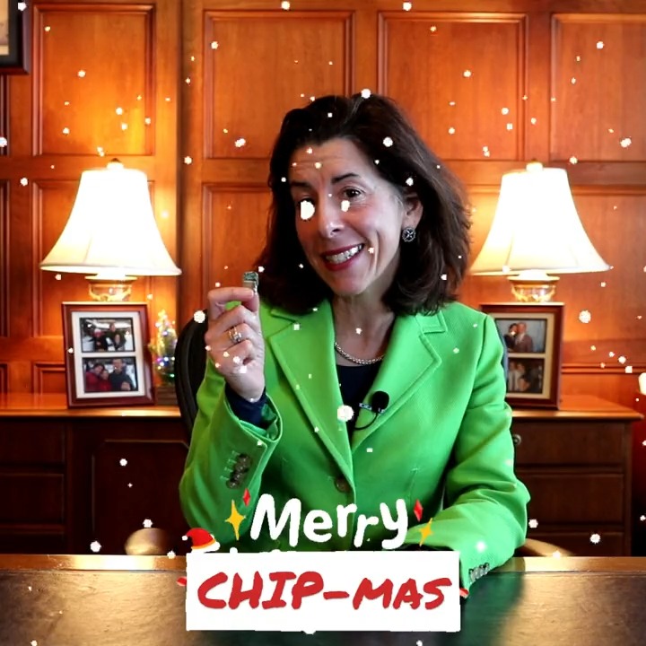 What is one of the most sought-after items this holiday season? A chip! Let me explain:
