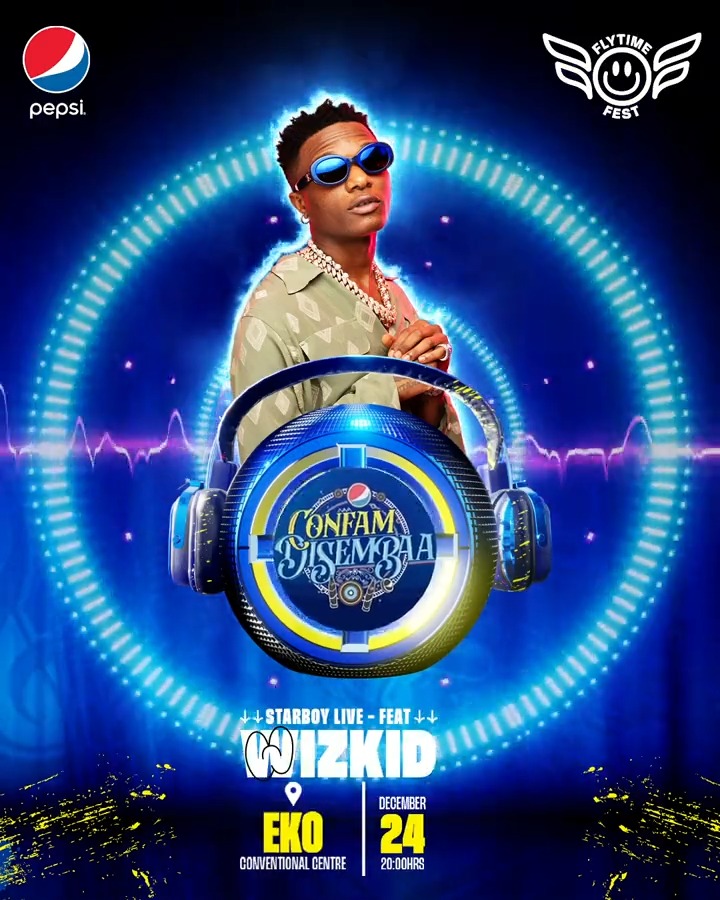#PepsiXFlytimeFest 2022 has given us all the right emotions. But what we'll feel at Starboy Live on Christmas eve will be unreal! #PepsiConfamDisembaa