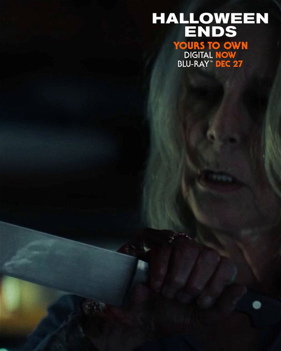 Ready to put the Boogeyman to bed? #HalloweenEnds NOW on Digital and Blu-ray 12/27