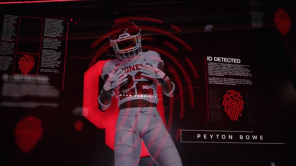 Chosen for being an elite athlete and great competitor. Welcome to the Oklahoma family Peyton Bowen! 🧬 #OUDNA | #CHO23N