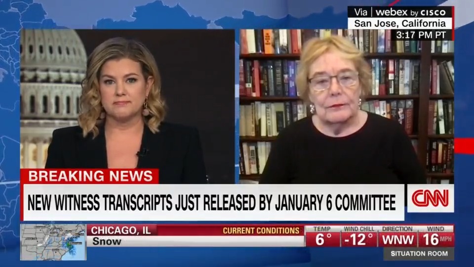 Rep. Zoe Lofgren tells Brianna Keilar why the January 6 Select Committee referred 4 Republicans who defied congressional subpoenas to the Ethics Committee instead of the Department of Justice.