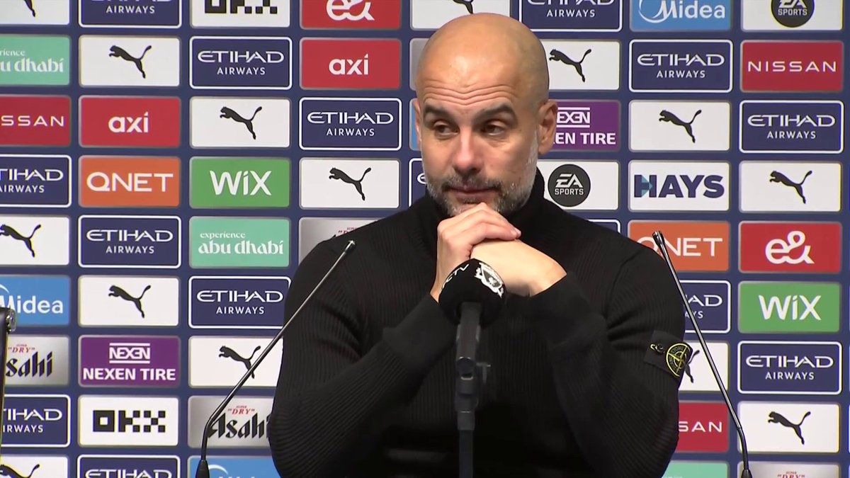 Pep Guardiola on Kevin De Bruyne: “He will be remembered forever, one of the greatest, greatest, greatest players of all time of this club.” [via Football Daily]