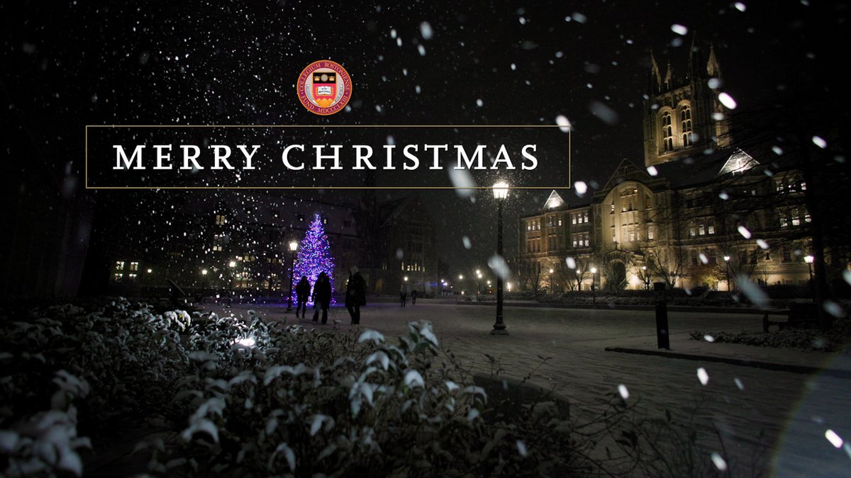 Wishing our Boston College community a Merry Christmas and a wonderful holiday season! 🎄❤️