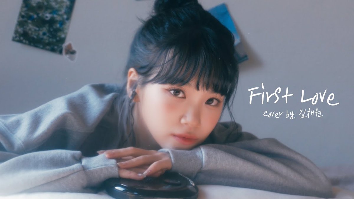 LE SSERAFIM Chaewon covering "First Love" by Hikaru Utada OUR FIRST LOVE CHAEWON #MERRY_CHAEWONMAS #채원이가_크리스마스에_전부이다