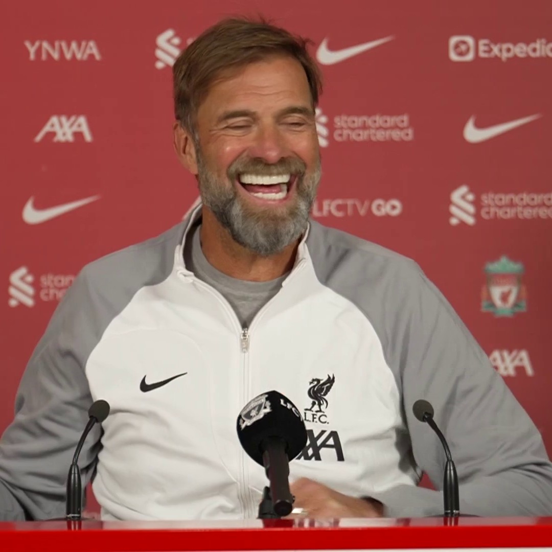 Jurgen Klopp’s reaction when asked on Jude Bellingham for January window 🔴 #LFC Sky Sports Premier League 🎥⤵️