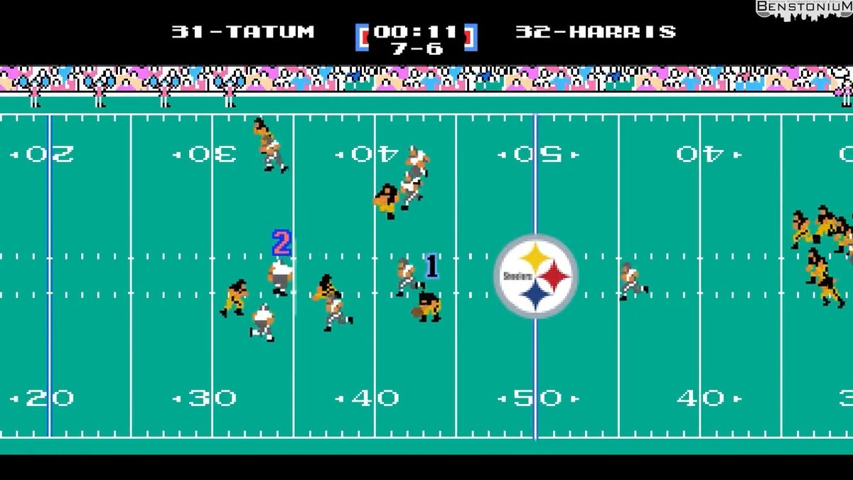 The "Immaculate Reception" | Tecmo Super Bowl Version 😲