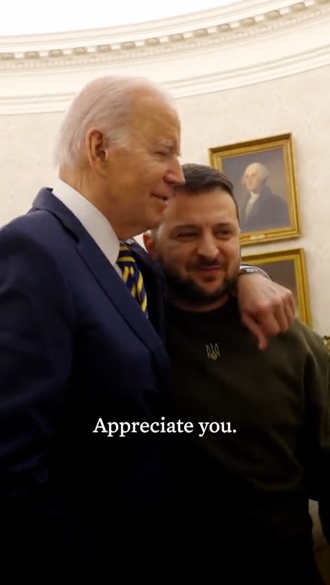 Ukraine and the Ukrainian people don’t just inspire us – they inspire the world. It was an honor to host President Zelenskyy at the White House.