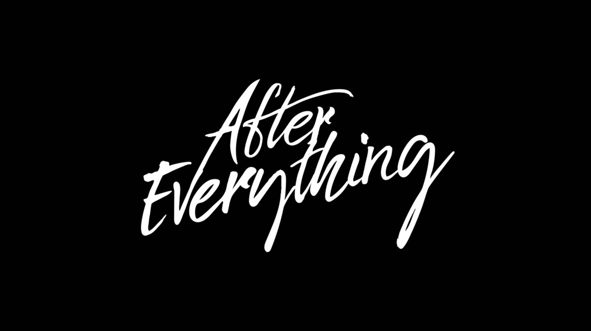 It’s tiiiiiiiime 🎁 Your first look at #AfterEverything is here 🖤