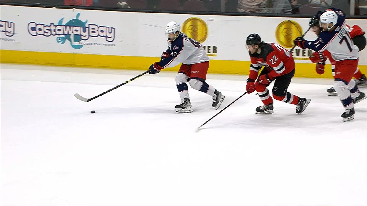 may we present Cole Fonstad's first professional hat trick 👏