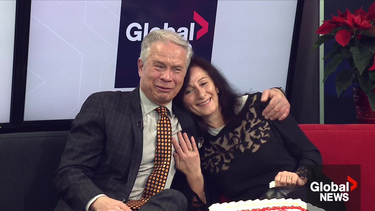 "It's been a labour of love." There wasn't a dry eye in the studio as the Morning News team @Daintre_, @VineshPratap & Erin Chalmers said farewell to Mike Sobel as he retired Friday. From all of us here at Global, thank you for all the memories Mike. #yeg #yegmedia