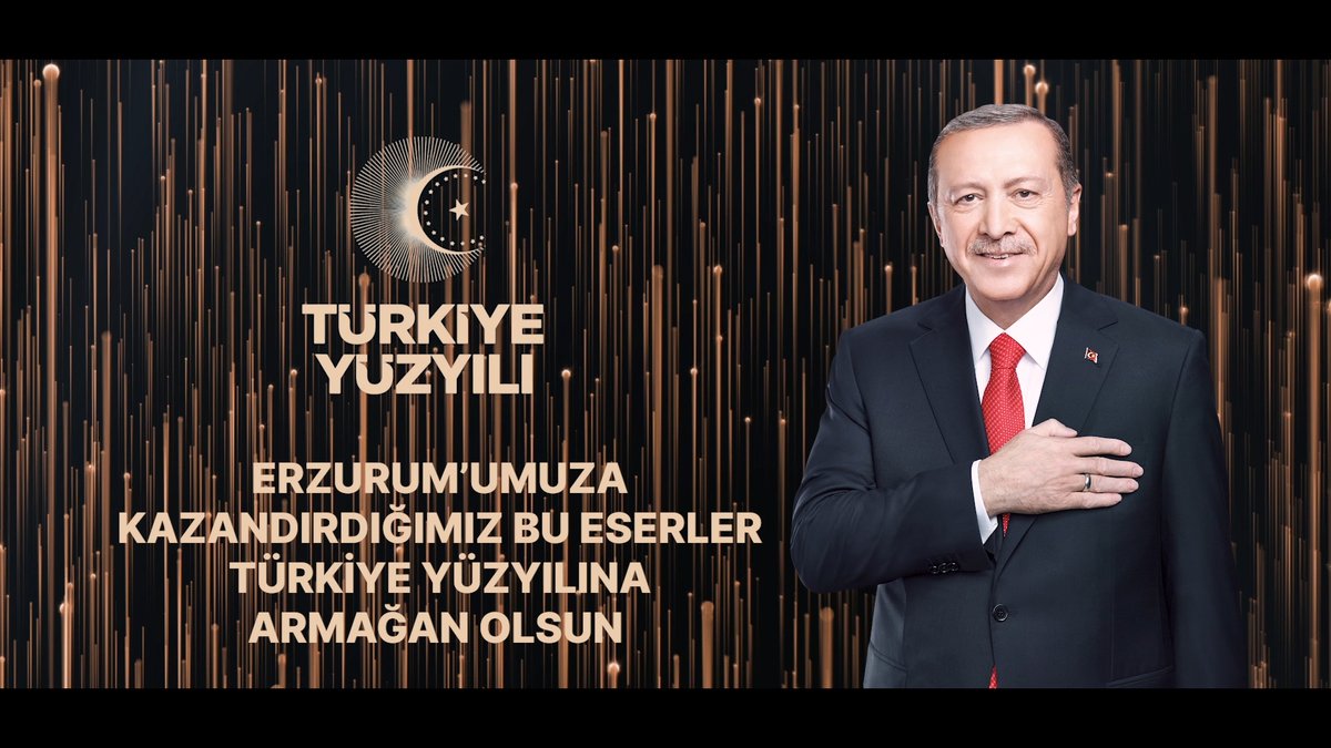 Erzurum Türkiye Yüzyılı’na, 2071 Türkiye’sinin temellerini şimdiden atmaya hazır!.. 🇹🇷