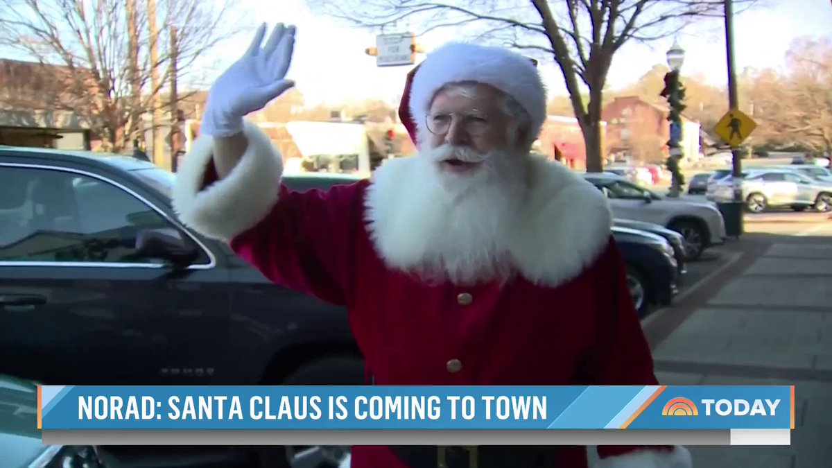 The winter storm isn't stopping Santa and his reindeer this weekend! Joe Fryer checked in with those at NORAD tracking Jolly Old Saint Nick's adventure.