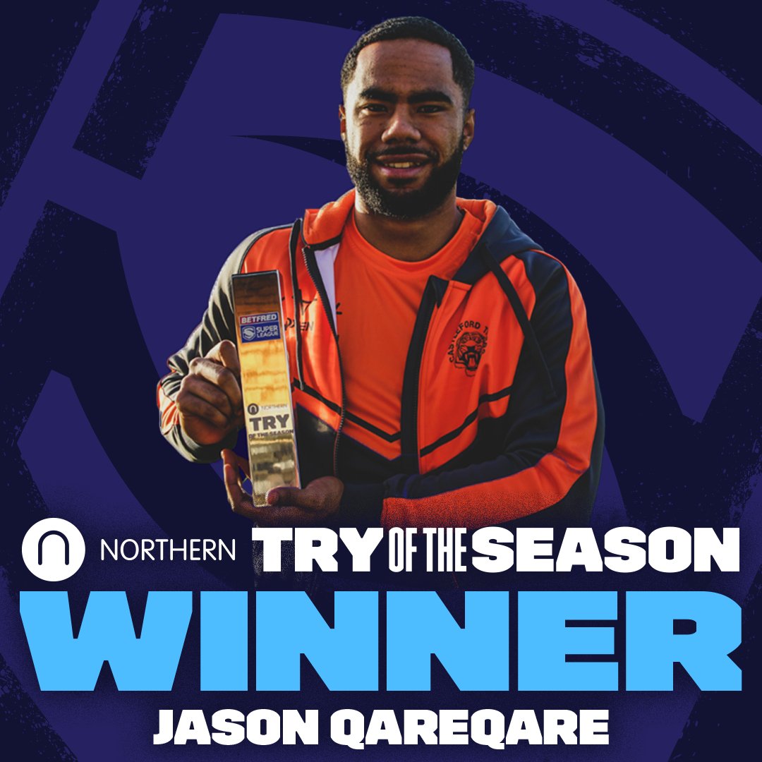 The 2022 NORTHERN 🚆 Try of the Season 🔥🤯 Congratulations, Castleford Tigers's Jason Qareqare 👏 #SuperLeague