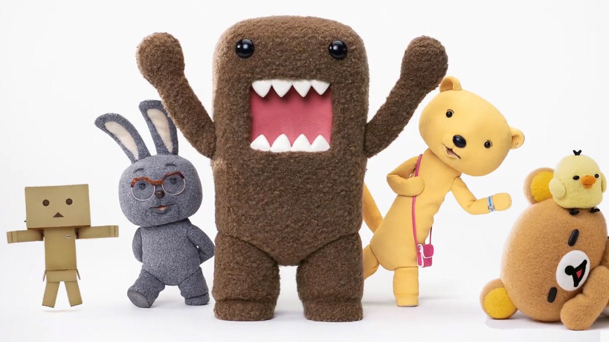 Happy 20th anniversary to japanese studio @Dwarf_inc (founded by Tsuneo Goda) & happy holiday season! I always loved their stop-motion characters (Domo-kun, Komaneko, Mogu & Perol...) & other works (Rilakkuma, Danboard, Beastars, Oni...) Full video >>