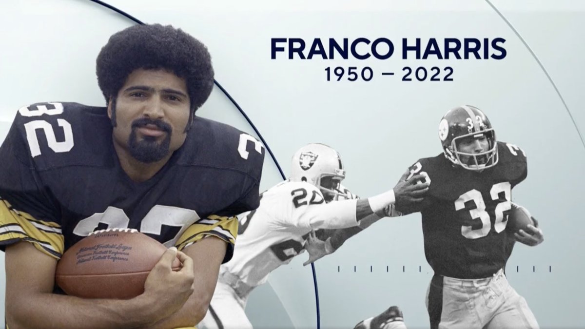 CBS tribute to Franco Harris. Worth your time.