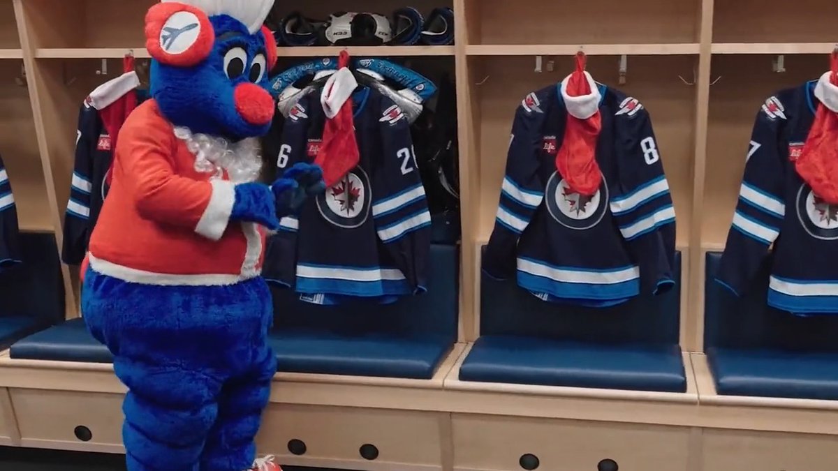 Happy Holidays from your Winnipeg Jets and Manitoba Moose! 🎁
