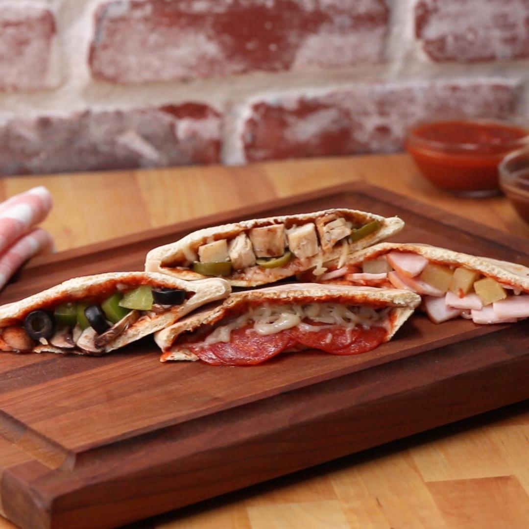 Pita Pizza 4-Ways