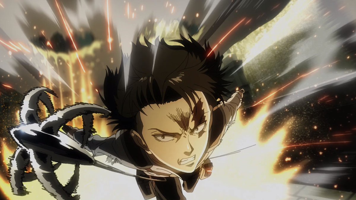 Happy Birthday Levi Ackerman One of the greatest anime chase scenes