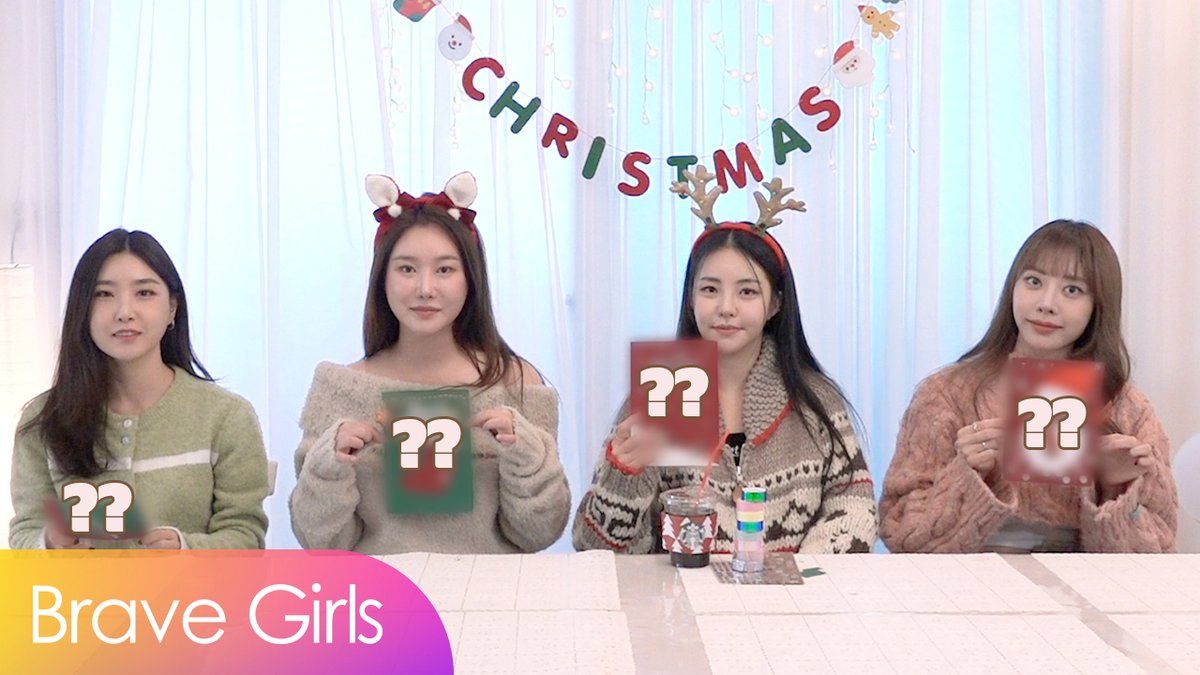 [🎥] 브레이브걸스 (Brave Girls)🎄크리스마스 카드 꾸미기 (Decorating Christmas Card for Fearless)✉ ➭ #브레이브걸스 #BraveGirls #MerryChristmas