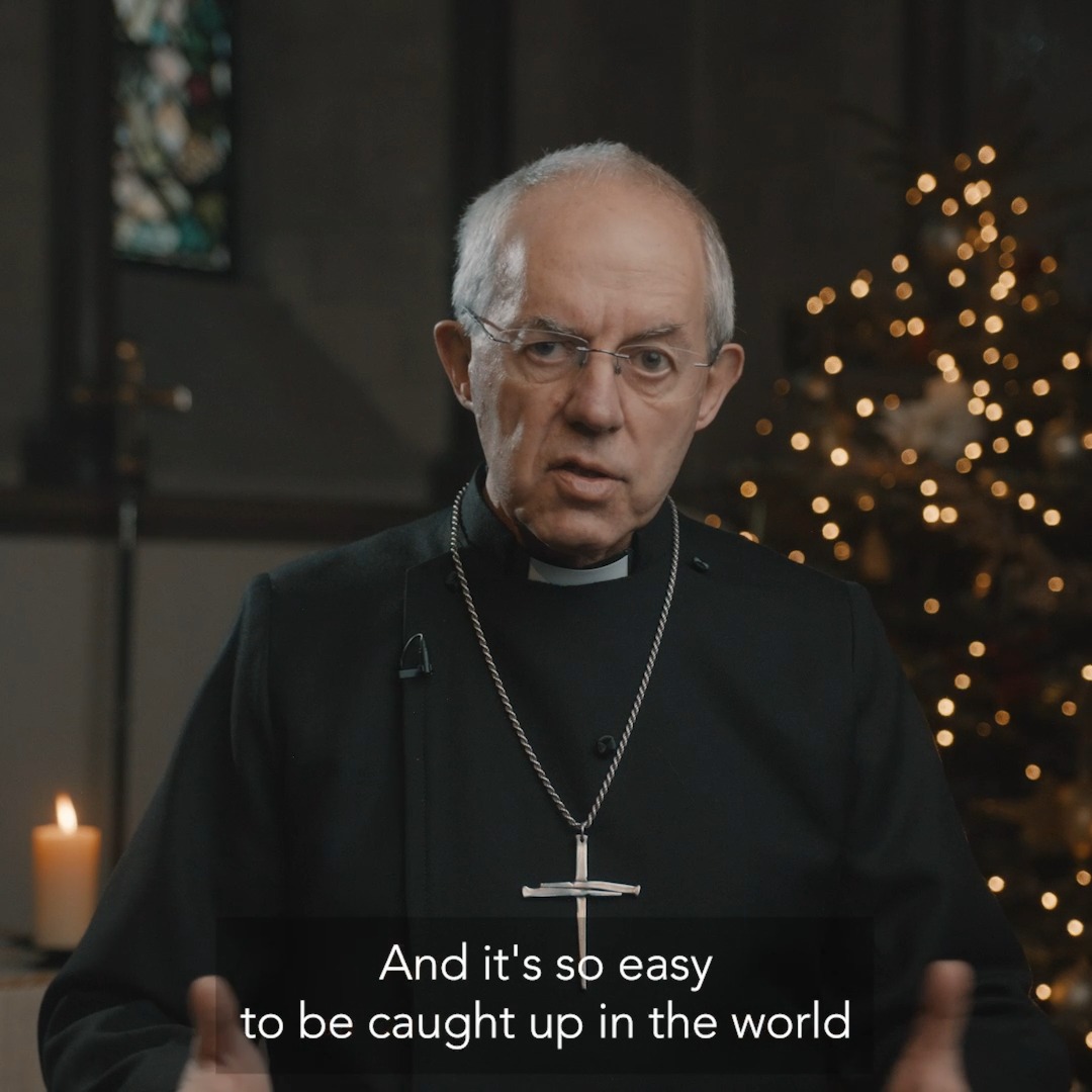 The Christmas story is one where God reaches out to everyone. May God give you – whatever circumstances you're in – a wonderful Christmas. A Christmas in which you know his love. The Church of England