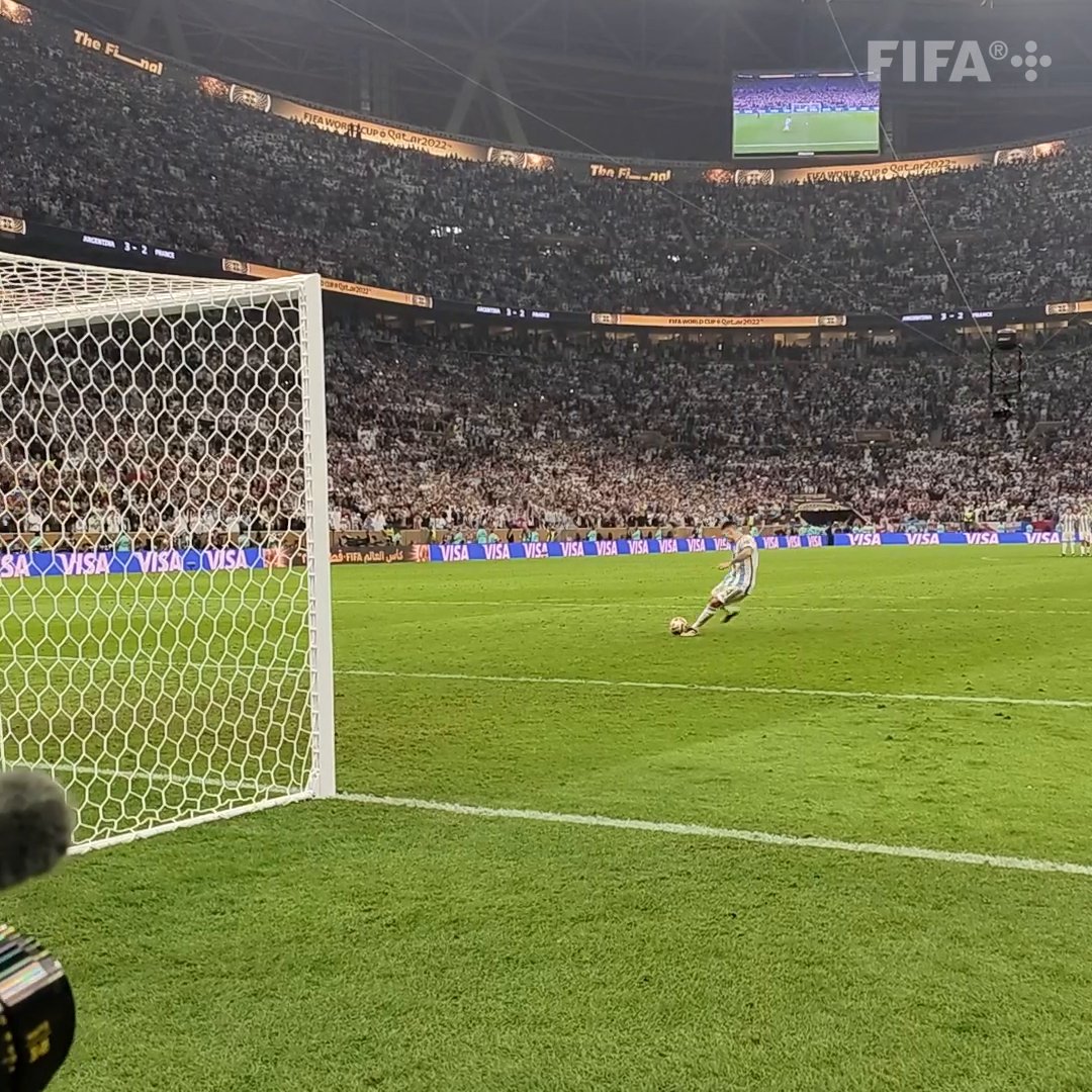 One week ago... 🇦🇷 🏆 The moment when Argentina won the #FIFAWorldCup